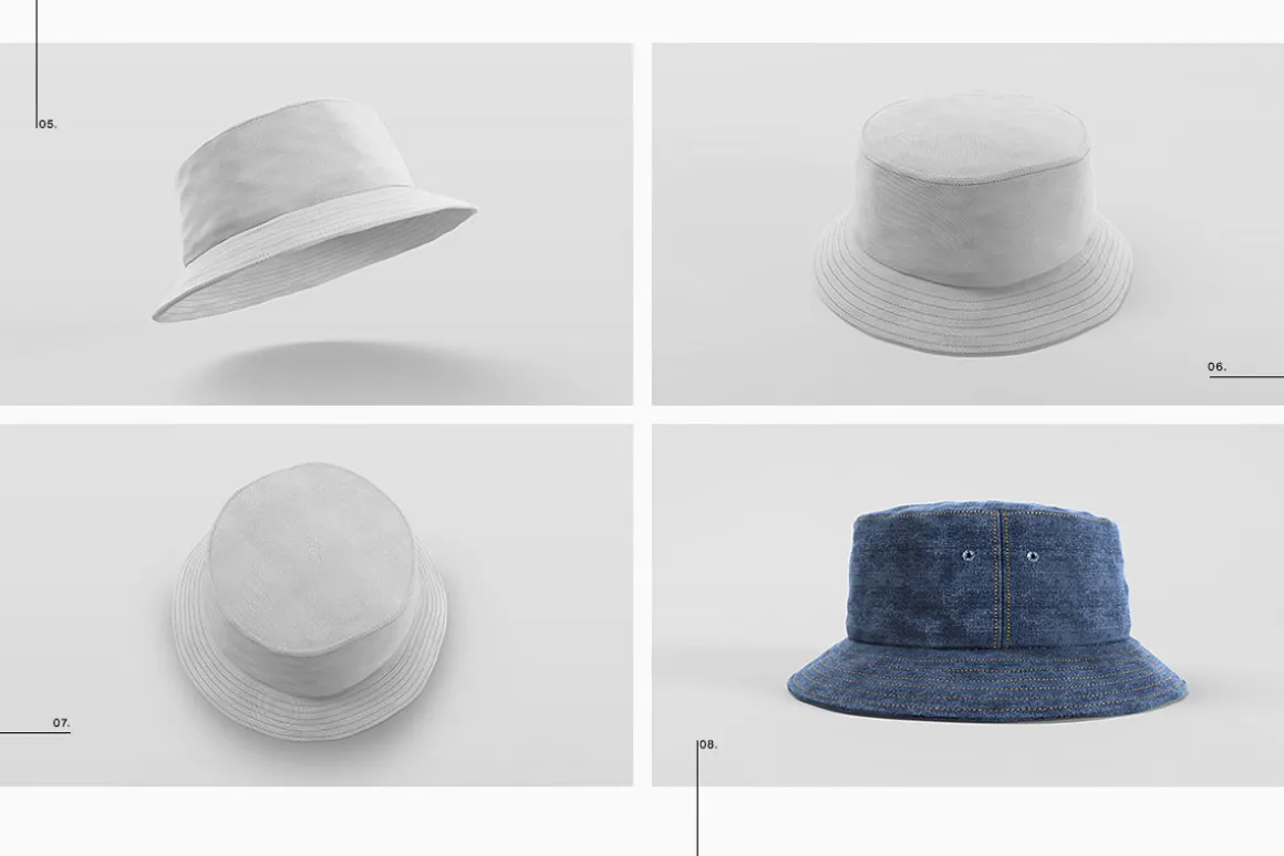 Bucket Hat Mockup Pack