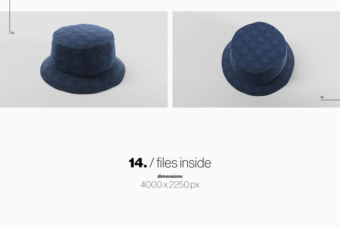 Bucket Hat Mockup Pack