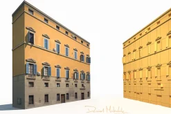 Building Facade 178 Low Poly