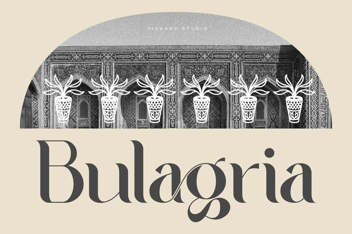 Bulagria Serif Display Font