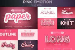 Bundle 100 Editable Text Effects