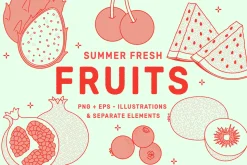 BUNDLE - FOOD VECTOR ILLUSTRATIONS