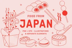 BUNDLE - FOOD VECTOR ILLUSTRATIONS
