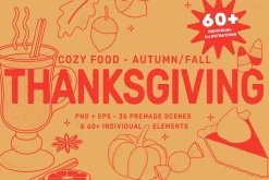 BUNDLE - FOOD VECTOR ILLUSTRATIONS
