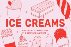 BUNDLE - FOOD VECTOR ILLUSTRATIONS