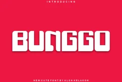 Bunggo Font
