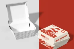 Burger Box Mockup