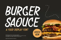 Burger Saouce - Food Font