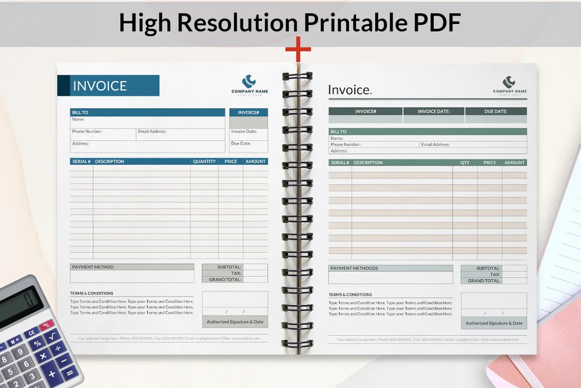 Business Invoice - Digital PDF