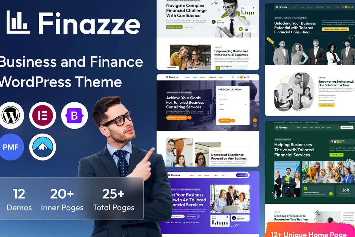 Business and Finance WordPress Theme