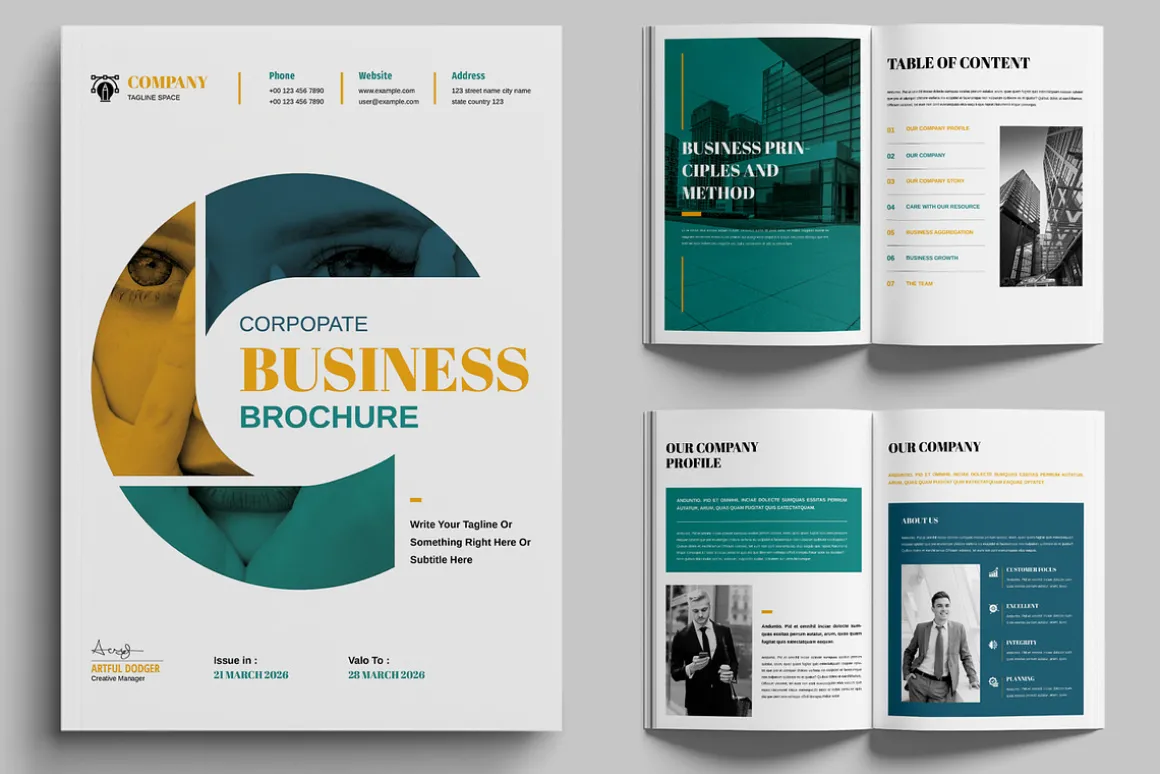 Business Brochure Template