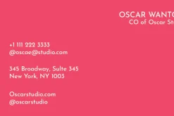 Business Card Minimalist Template