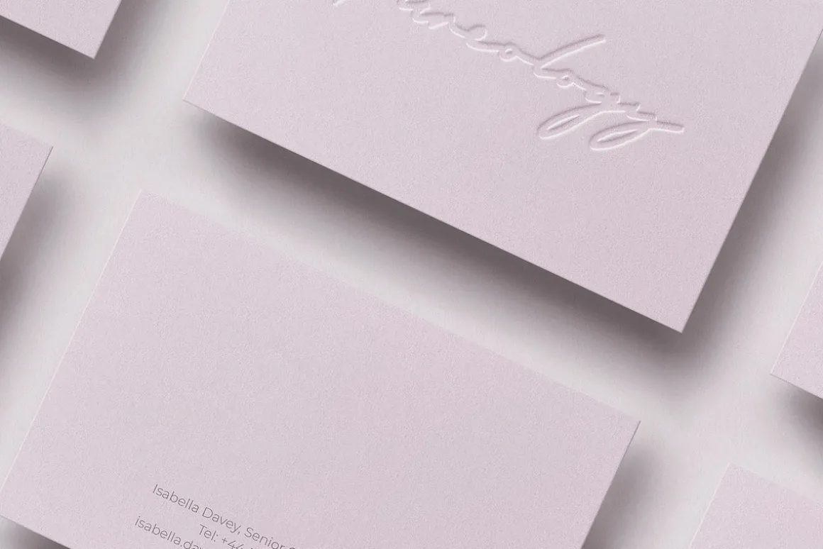 Business card Template & Mock-up