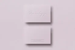 Business card Template & Mock-up