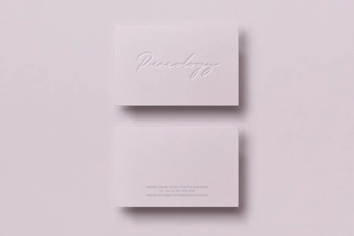 Business card Template & Mock-up