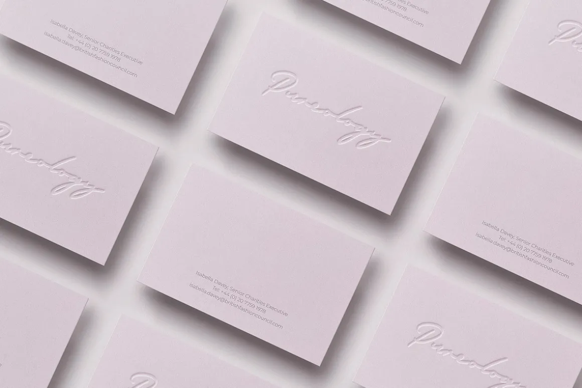 Business card Template & Mock-up
