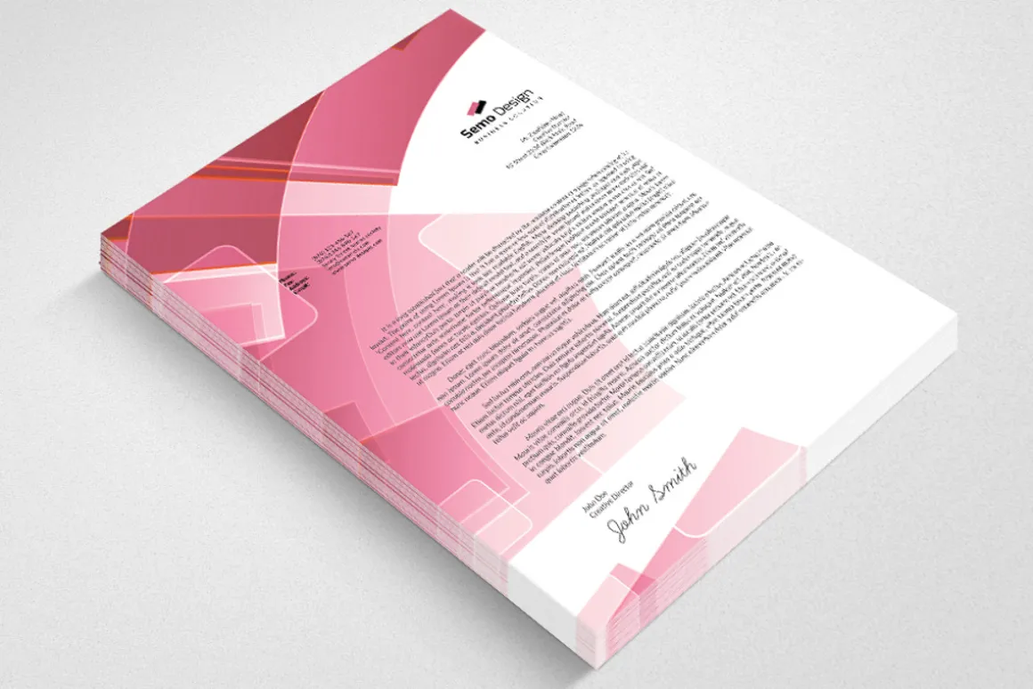Business Letterhead Template