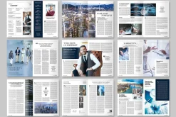 Business Magazine Template