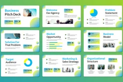 Business Pitch Deck Keynote Template