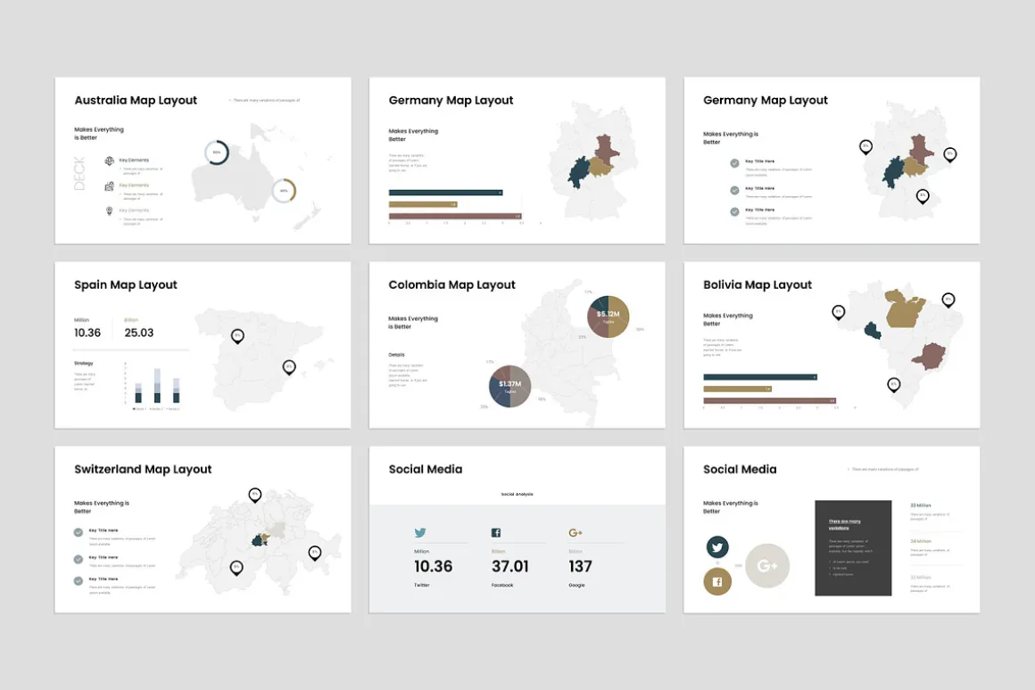 Business Pitch Deck Keynote Template