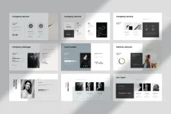 Business Pitch Deck Keynote Template