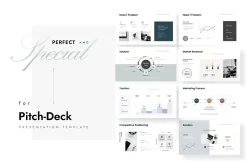 Business Pitch Deck Keynote Template