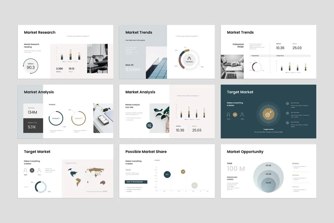 Business Pitch Deck Keynote Template