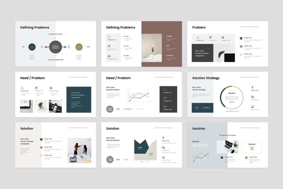 Business Pitch Deck Keynote Template