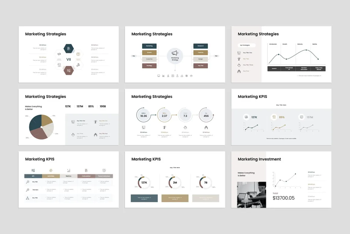Business Pitch Deck Keynote Template