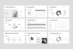 Business Pitch Deck Keynote Template