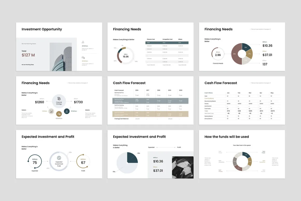 Business Pitch Deck Keynote Template