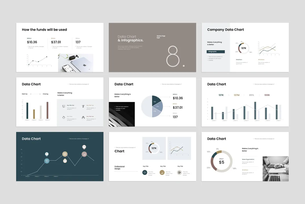 Business Pitch Deck Keynote Template