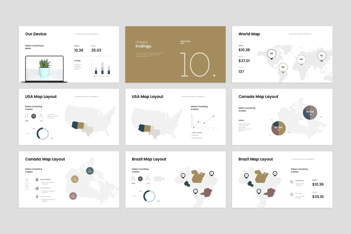 Business Pitch Deck Keynote Template