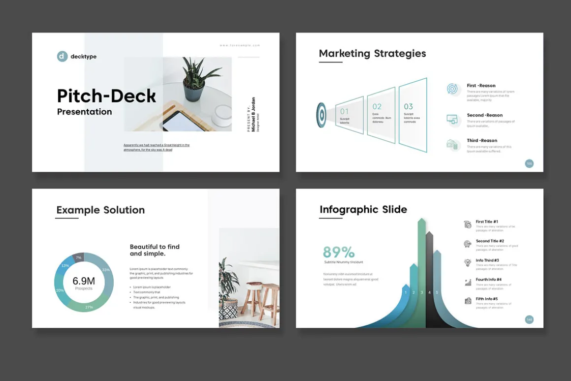 Business Pitch Deck PowerPoint