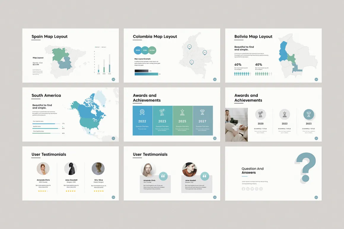 Business Pitch Deck PowerPoint
