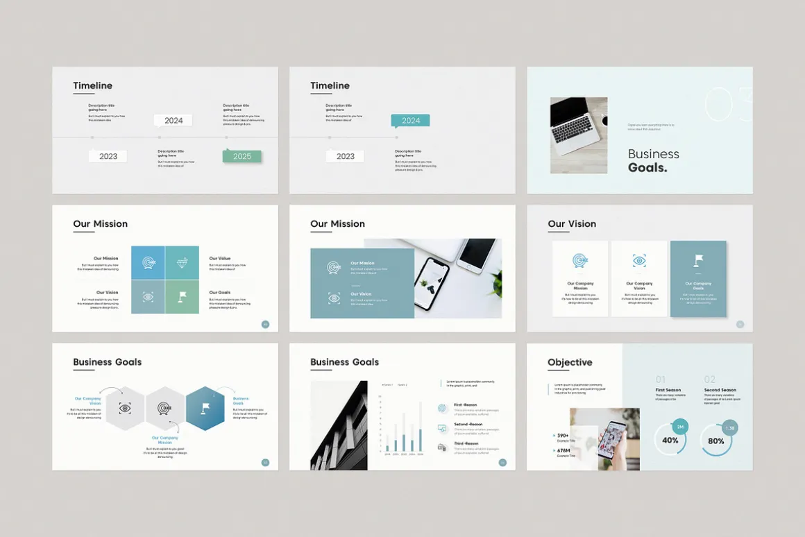 Business Pitch Deck PowerPoint