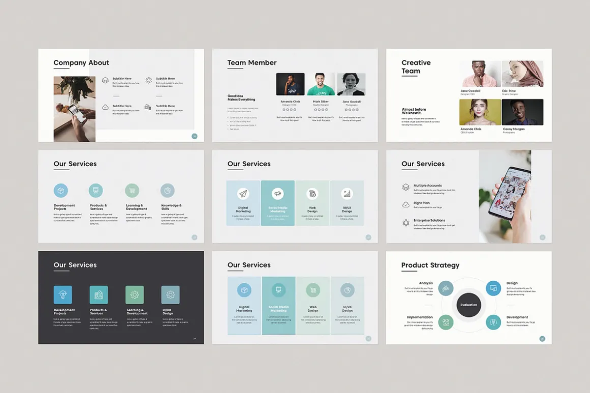 Business Pitch Deck PowerPoint