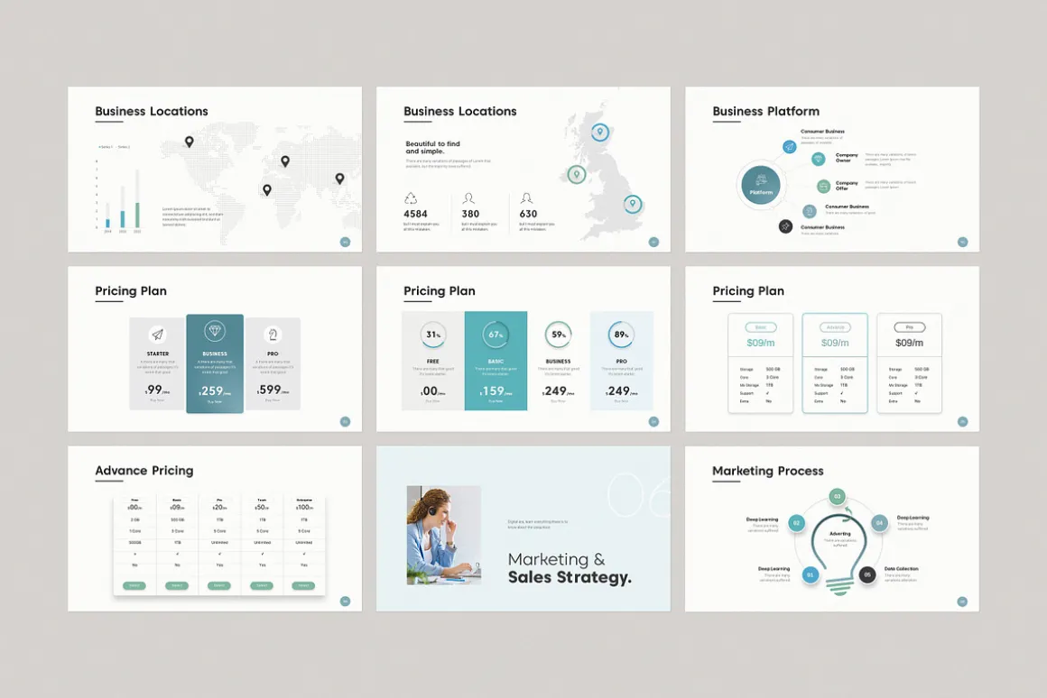 Business Pitch Deck PowerPoint