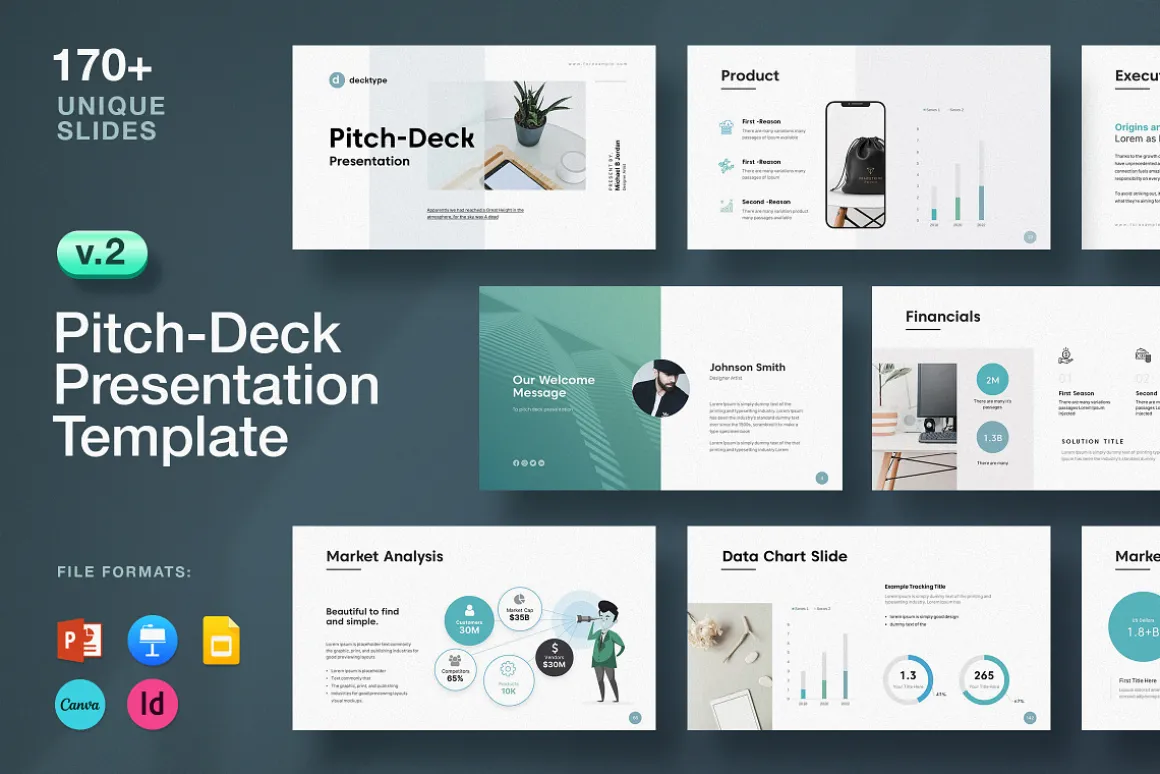 Business Pitch Deck PowerPoint