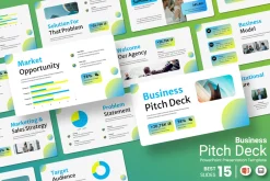 Business Pitch Deck - PowerPoint