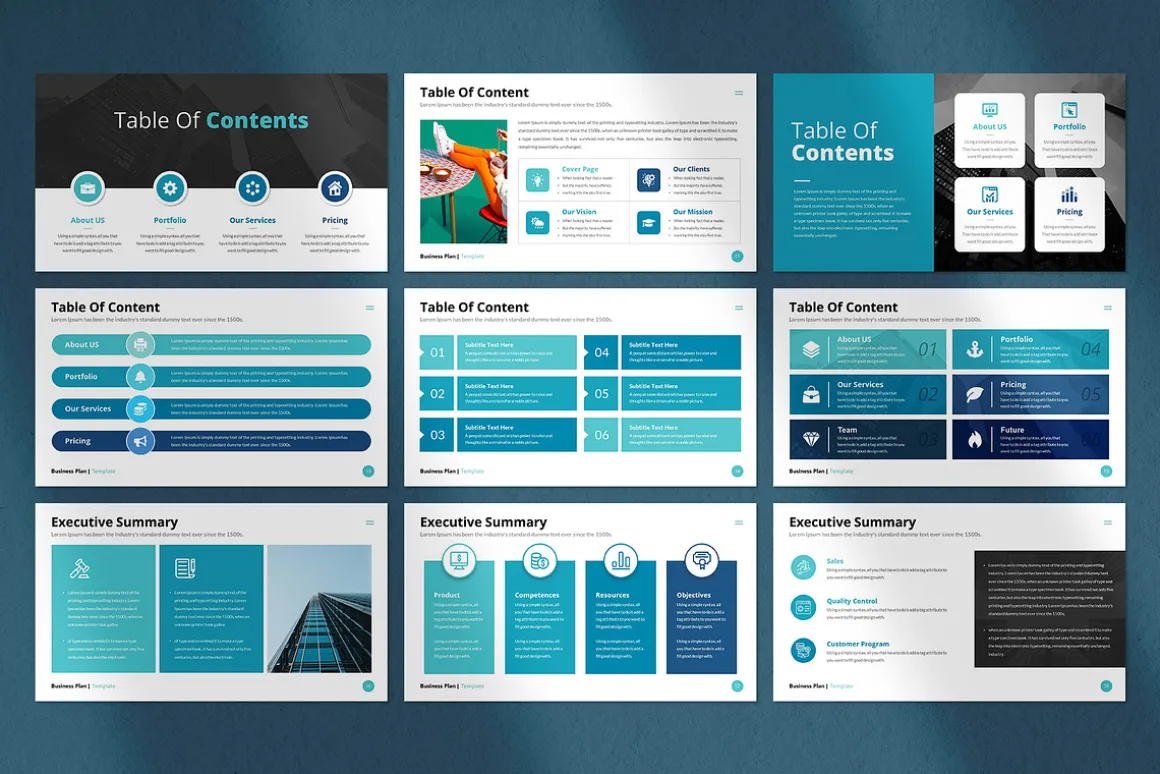 Business Plan PowerPoint Template