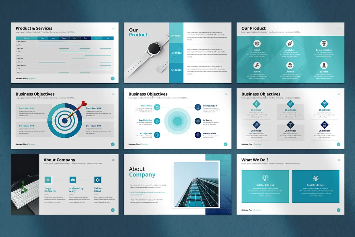 Business Plan PowerPoint Template