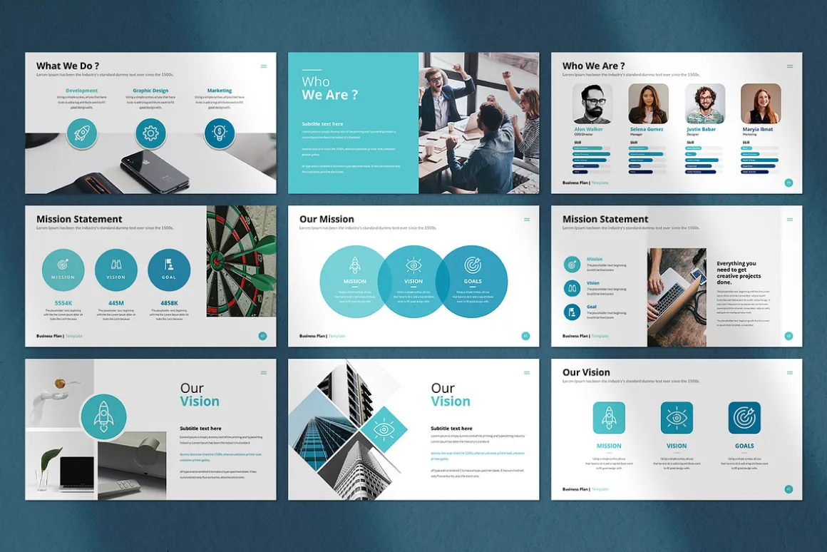 Business Plan PowerPoint Template