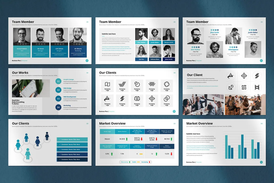 Business Plan PowerPoint Template