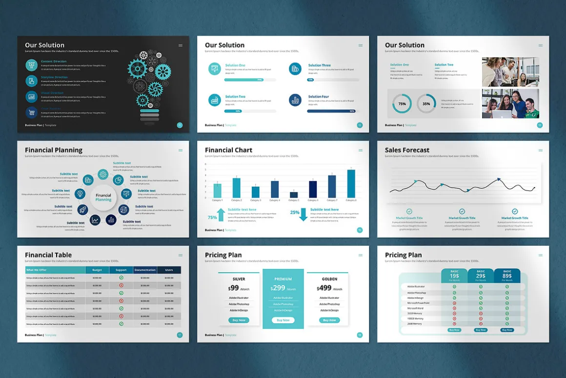 Business Plan PowerPoint Template