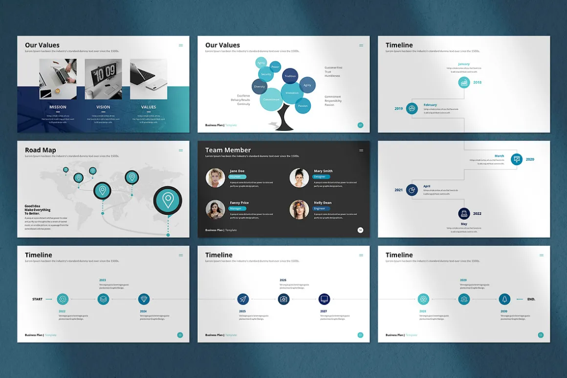 Business Plan PowerPoint Template