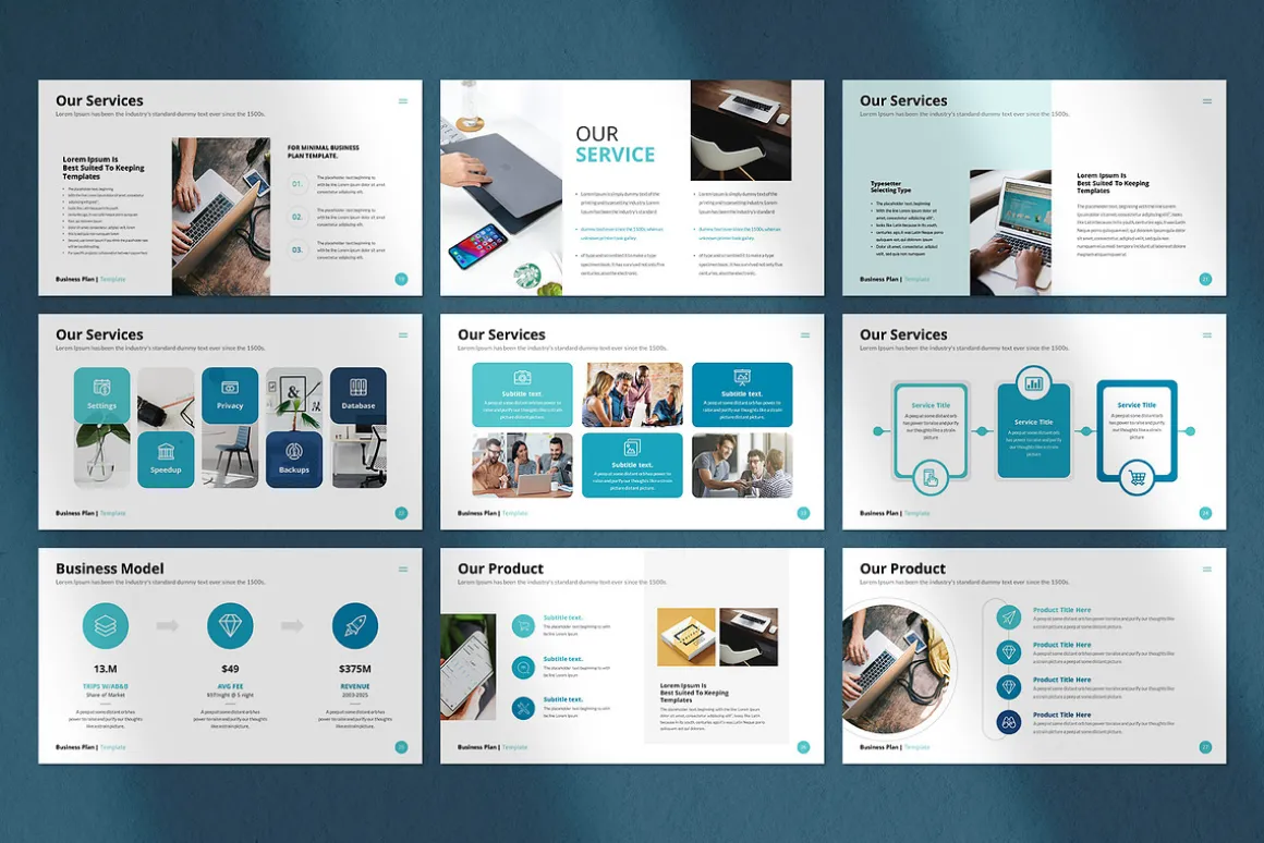 Business Plan PowerPoint Template