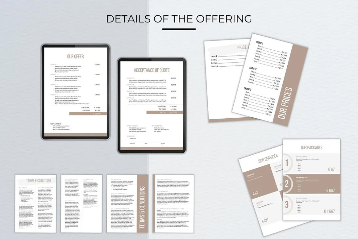 Business Proposal Template 35+ Pages