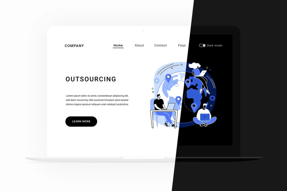 50 Business UI illustrations vol.2