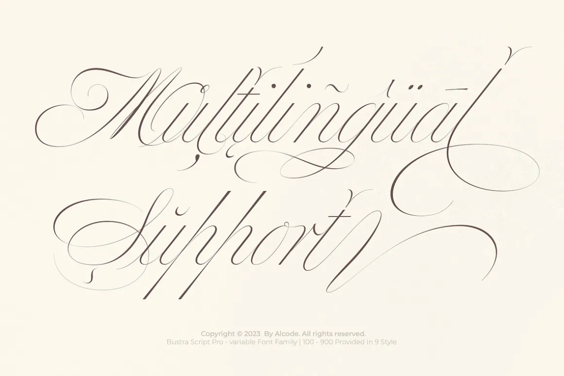 Bustra Script Pro